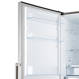 FORNO Guardia 46.8" 21.6 cu. ft. Bottom Mount Refrigerator in Stainless Steel, FFFFD1778-48