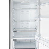 FORNO Guardia 46.8" 21.6 cu. ft. Bottom Mount Refrigerator in Stainless Steel, FFFFD1778-48