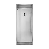 FORNO Rizzuto 32" 13.8 cu. ft. Left Hand Swing Dual Zone Refrigerator/Freezer in Stainless Steel with Grill Trim Kit, FFFFD1933-32LS