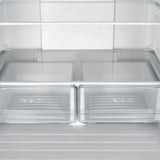 FORNO Gallipoli 30" 17.5 cu. ft. French Door Built-In Refrigerator in Stainless Steel with Ice Maker, FFFFD1974-31SB