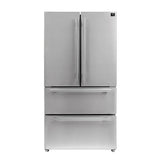 FORNO Appliance Package - 36" Gas Range, Dishwasher, 36" Refrigerator, FBDL-004-01CAUS