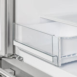 FORNO Moena 40" 19.2 cu. ft. French Door Built-In Refrigerator in Stainless Steel with Ice Maker and Grill Trim Kit, FFRBI1820-40SG