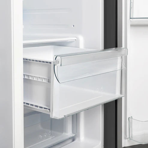 FORNO Espresso Salerno 36" 20 cu. ft. Side-By-Side Refrigerator with Water and Ice Dispenser in Black with Silver Handles