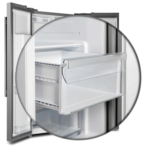 FORNO Salerno 36" 20 cu. ft. Side-by-Side Built-In Refrigerator with Water and Ice Dispenser, FFRBI1844-36SB