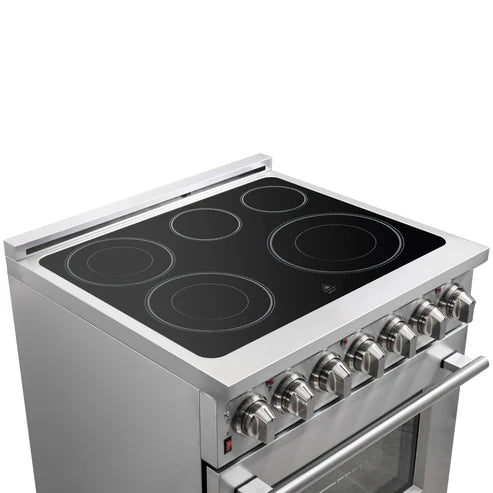 FORNO Massimo 30" 4.32 cu. ft. Freestanding Electric Range with 5 Elements, FFSEL6020-30