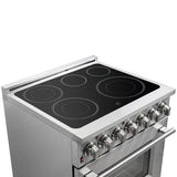 FORNO Massimo 30" 4.32 cu. ft. Freestanding Electric Range with 5 Elements, FFSEL6020-30