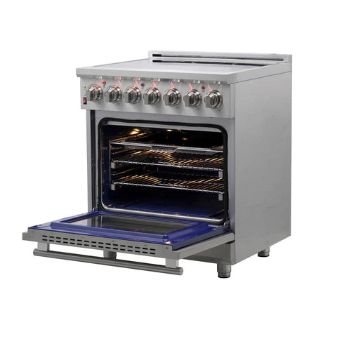 FORNO Massimo 30" 4.32 cu. ft. Freestanding Electric Range with 5 Elements, FFSEL6020-30