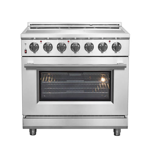 FORNO Massimo 36" 5.36 cu. ft. Freestanding Electric Range with 5 Elements, FFSEL6020-36