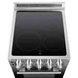 FORNO Pallerno 20" 2.05 cu.ft. Freestanding Electric Range with 4 Elements in Stainless Steel, FFSEL6052-20