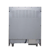 FORNO Galiano 30" 4.32 cu. ft. Freestanding Electric Range with 4 Elements in Stainless Steel, FFSEL6083-30