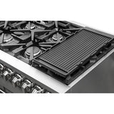 FORNO Massimo 48″ 6.58 cu. ft. Freestanding Dual Fuel Range with 8 Burners, FFSGS6125-48