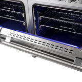FORNO Massimo 60″ 8.64 cu. ft. Freestanding Dual Fuel Range with 10 Burners, FFSGS6125-60