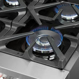 FORNO Massimo 60″ 8.64 cu. ft. Freestanding Dual Fuel Range with 10 Burners, FFSGS6125-60
