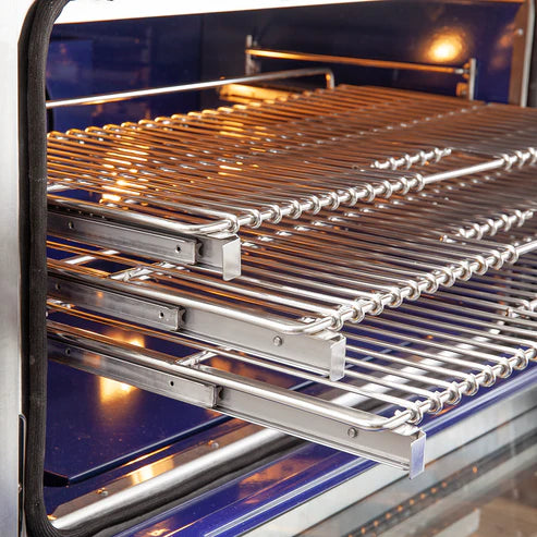 FORNO Capriasca 36" 5.36 cu. ft. Gas Range with 6 Italian Burners in Stainless Steel, FFSGS6260-36