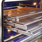 FORNO Capriasca 36" 5.36 cu. ft. Gas Range with 6 Italian Burners in Stainless Steel, FFSGS6260-36
