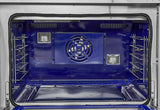 FORNO Capriasca 36" 5.36 cu. ft. Gas Range with 6 Italian Burners in Stainless Steel, FFSGS6260-36