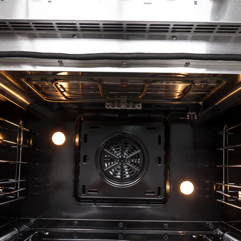 FORNO Galiano 30" 4.32 cu. ft. Dual Fuel Range with French Door in Stainless Steel, FFSGS6356-30