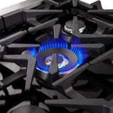 FORNO Massimo 30″ 4.32 cu. ft. Freestanding French Door Gas Range with 5 Burners, FFSGS6439-30