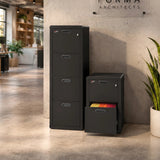 FireKing Turtle Contour Fire Rated File Cabinet, 1-Hour UL, Letter/Legal Filing, 2 or 4 Drawers