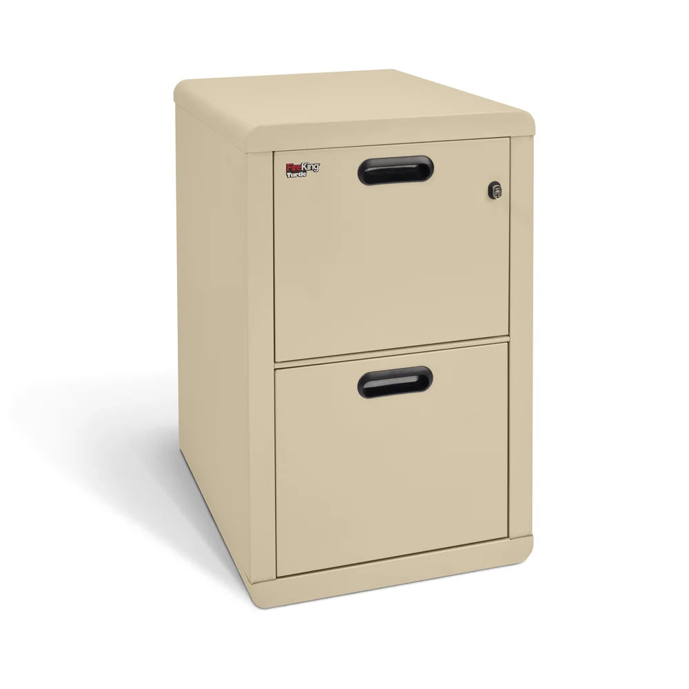 FireKing Turtle Contour Fire Rated File Cabinet, 1-Hour UL, Letter/Legal Filing, 2 or 4 Drawers