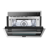 FORNO Oliena 24" 1.6 cu.ft  Built-In Microwave Oven in Stainless Steel, FMWDR3093-24