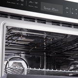 FORNO Oliena 30" 1.6 cu. ft. Built-In Microwave Oven in Stainless Steel, FMWDR3093-30