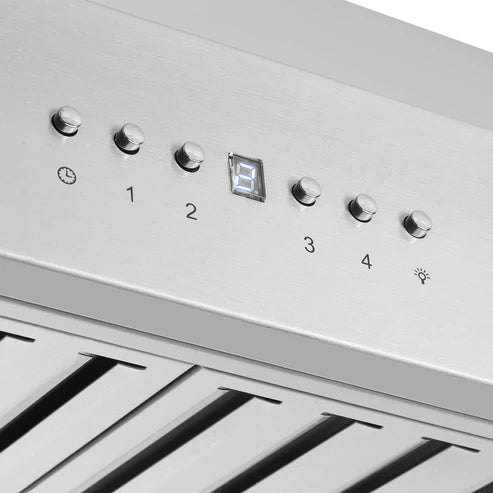 FORNO Coppito 36" 1,200 CFM Island Range Hood in Stainless Steel, FRHIS5129-36