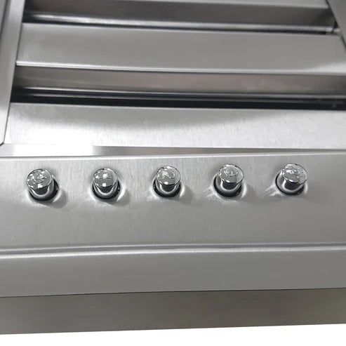 FORNO Frassanito 36" 450 CFM Ceiling Range Hood in Stainless Steel, FRHRE5346-36