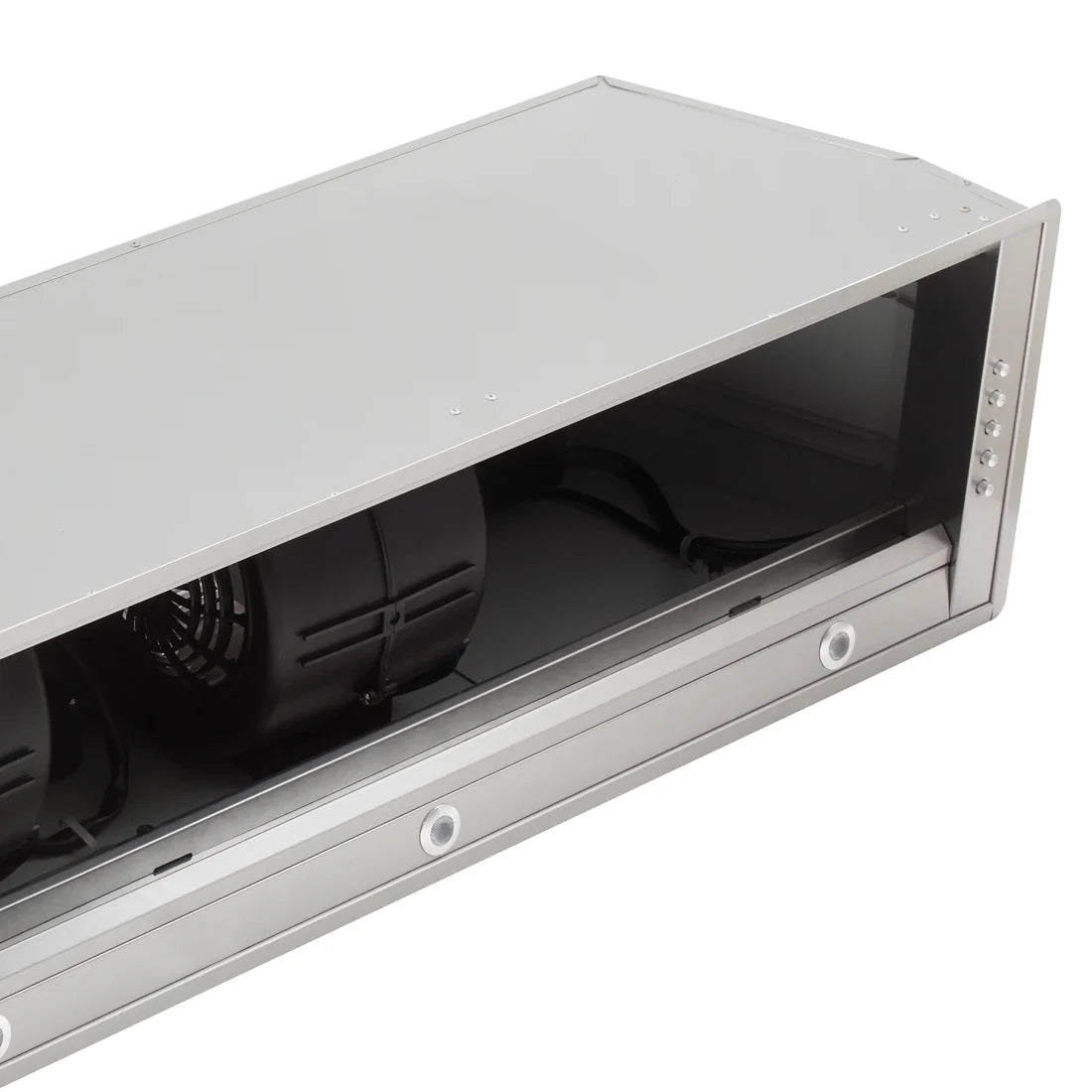 FORNO Frassanito 60" 1,200 CFM Recessed Range Hood with Baffle Filters, FRHRE5346-60