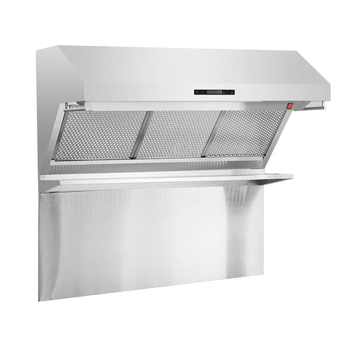 FORNO Appliance Package - 48 Inch Gas Range, Wall Mount Range Hood, 60 Inch Refrigerator, FBDL-018-02US