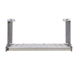 26" W Folding Aluminum Punch Plate Trailer Step