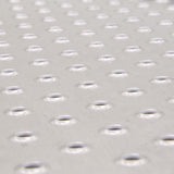 26" W Folding Aluminum Punch Plate Trailer Step