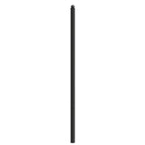 Aleko Fence Post for 5.5 x 5 Ft. DIY Fence Kits – 7.3 Ft. – Black