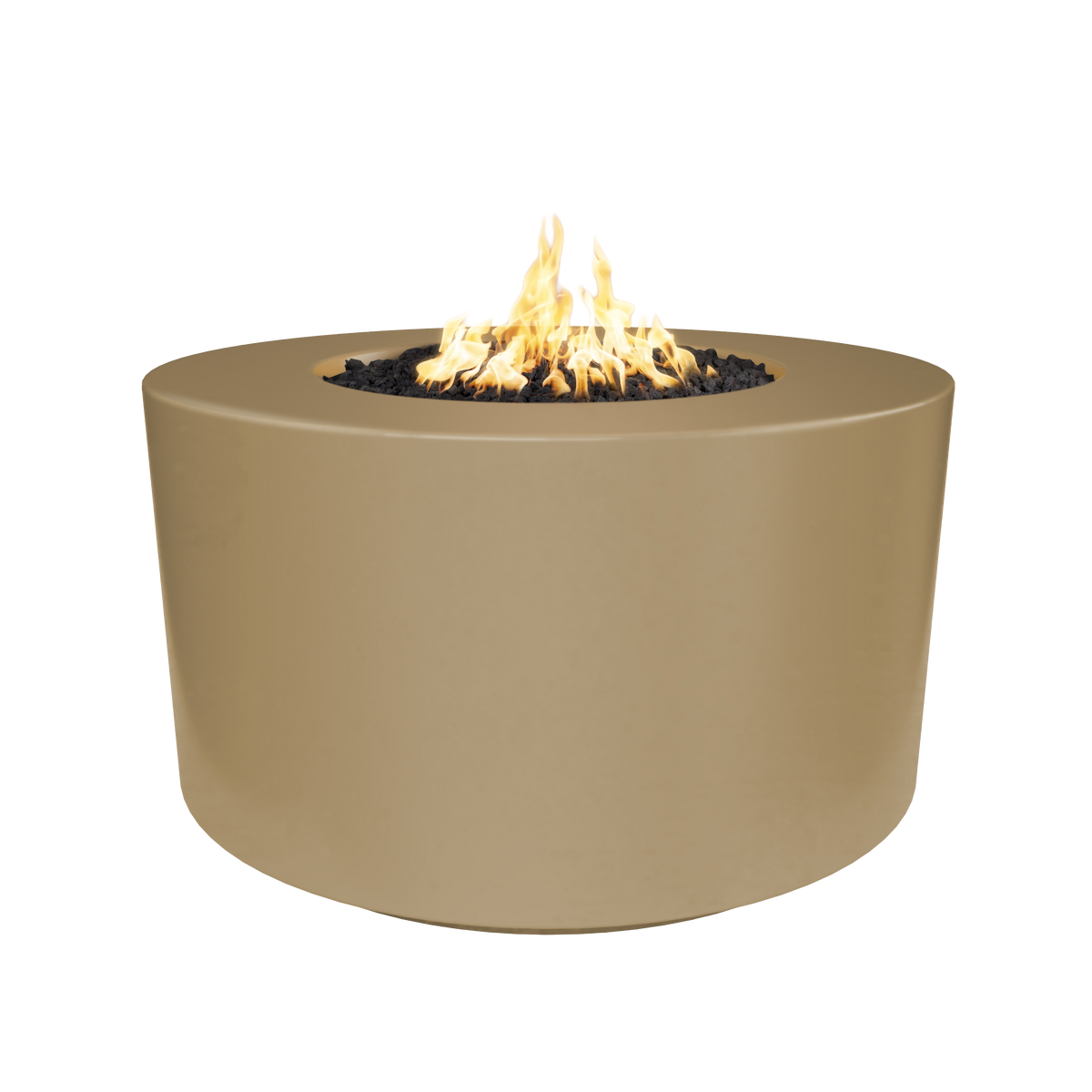 The Outdoor Plus 42" Florence Concrete Fire Table / 24" Tall