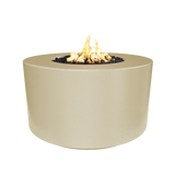 The Outdoor Plus 42" Florence Concrete Fire Table / 24" Tall