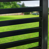 Aleko Steel Fence – Florence Style – 8x5 ft.