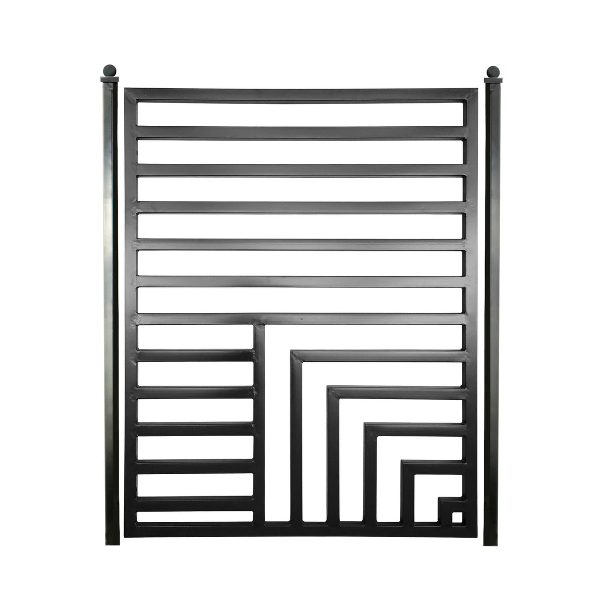 Aleko Steel Pedestrian Gate - Florence Style - 5 ft.
