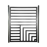 Aleko Steel Pedestrian Gate - Florence Style - 5 ft.