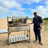 Tagwood BBQ XL Argentine Santa Maria Wood Fire & Charcoal Gaucho Grill | BBQ23SS -