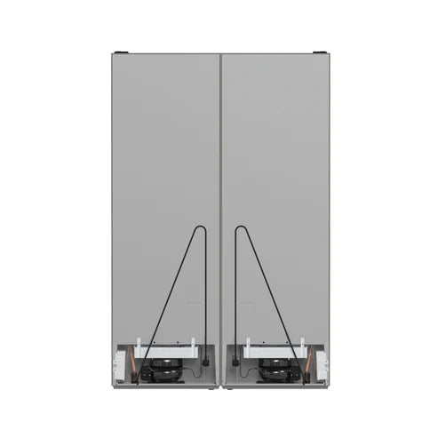 FORNO Guardia 46.8" 21.6 cu. ft. Bottom Mount Refrigerator in Stainless Steel, FFFFD1778-48