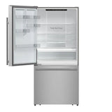 FORNO Espresso Milano 62" 34.4 cu. ft. Side-By-Side Refrigerator with Ice Maker in Stainless Steel, FFFFD1787-60S