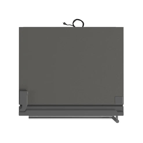FORNO Espresso Milano 31" 17.2 cu. ft. Left Swing Refrigerator and Bottom Freezer with Ice Maker in Stainless Steel and Silver Handles, FFFFD1786-31S