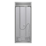 FORNO Gallipoli 35" 17.5 cu. ft. French Door Built-In Refrigerator in Stainless Steel with Ice Maker and Grill Trim Kit, FFFFD1974-35SG