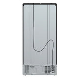 FORNO Espresso Salerno 33" 15.6 cu. ft. Refrigerator in Black with Silver Handles, FFRBI1805-33BLK