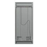 FORNO Salerno 37" 15.6 cu. ft. Side-by-Side Built-In Refrigerator in Stainless Steel and Modern Trim Kit, FFRBI1805-37MG