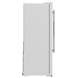 FORNO Espresso Salerno 36" 20 cu. ft. Side-By-Side Refrigerator with Water and Ice Dispenser in White with Silver Handles
