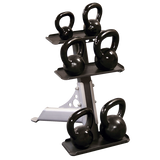 Body Solid Compact Kettlebell Rack