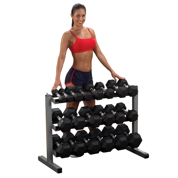 Body-Solid 3-Tier Dumbbell Rack GDR363