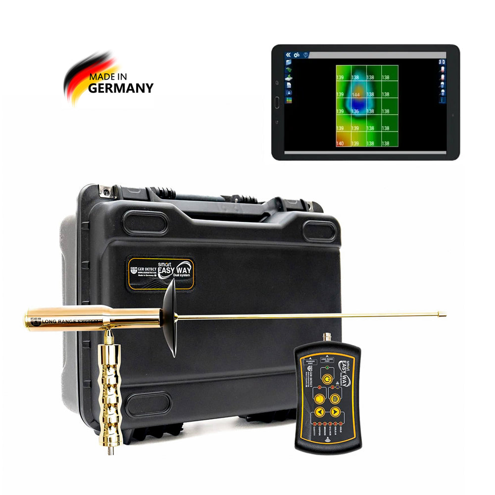 GER Detect Easy Way Smart Dual System Metal Detector
