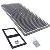 Aleko Single Swing Gate Operator - GG650/AS650 AC/DC - Solar Kit 50W